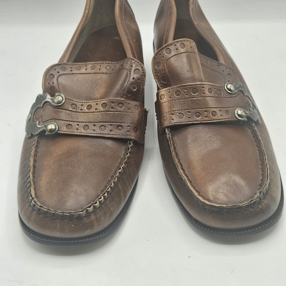 Mens Jolly Rogers by Sebago leather loafers size 10B - Picture 2 of 16